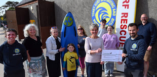 Tenby Surf Lifesaving Club receives £500 boost