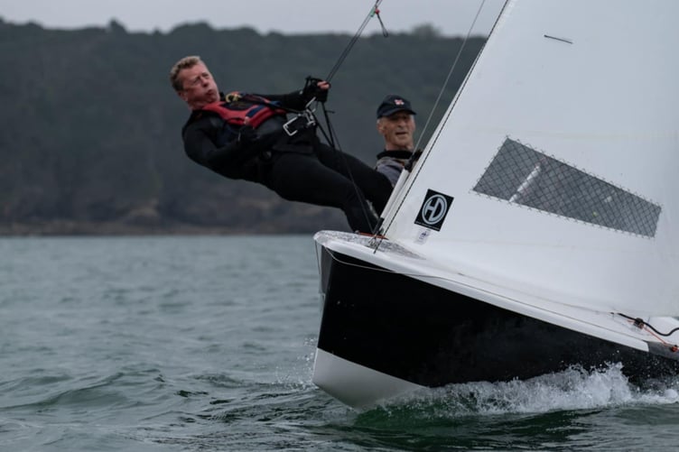 The racing was fierce at Tenby on Saturday