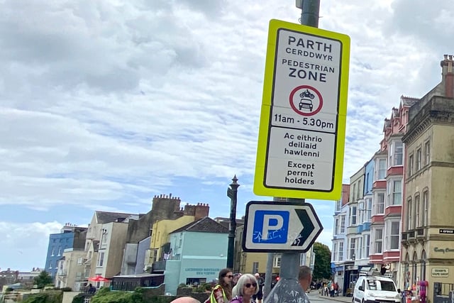 Civic Society pushes for Tenby's permanent pedestrianisation