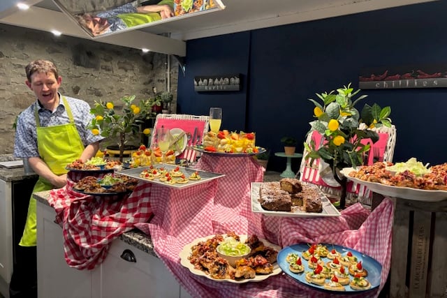 Demonstration at Gareth’s Kitchen, Lampeter