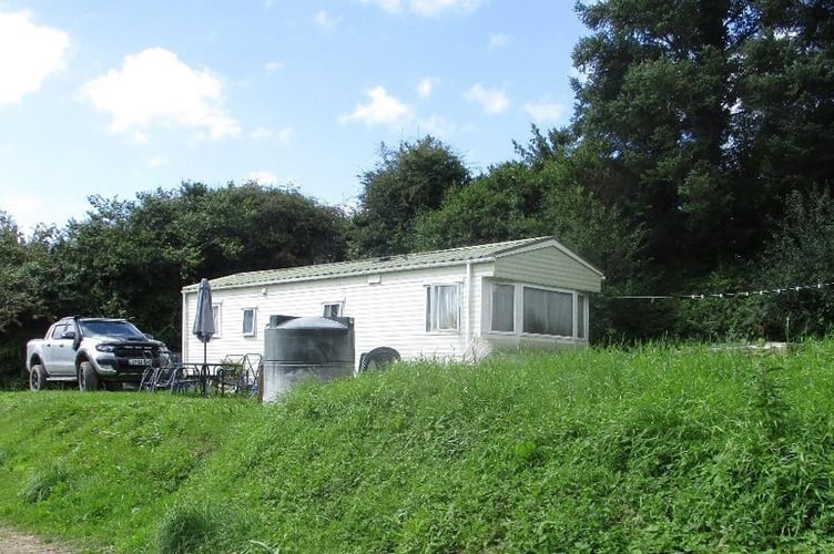 The existing welfare unit at Greenfields, New Road, Freystrop, near Haverfordwest. Picture: Hayston Developments & Planning Ltd