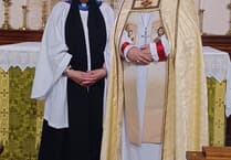 Rev’d Martine starts Begelly ministry with joyful service