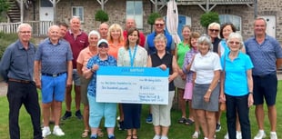 Steve Derrick Trophy raises £600 for charity