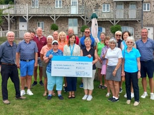 Steve Derrick Trophy raises £600 for charity