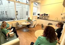 Glangwili Hospital staff room overhaul thanks to donations
