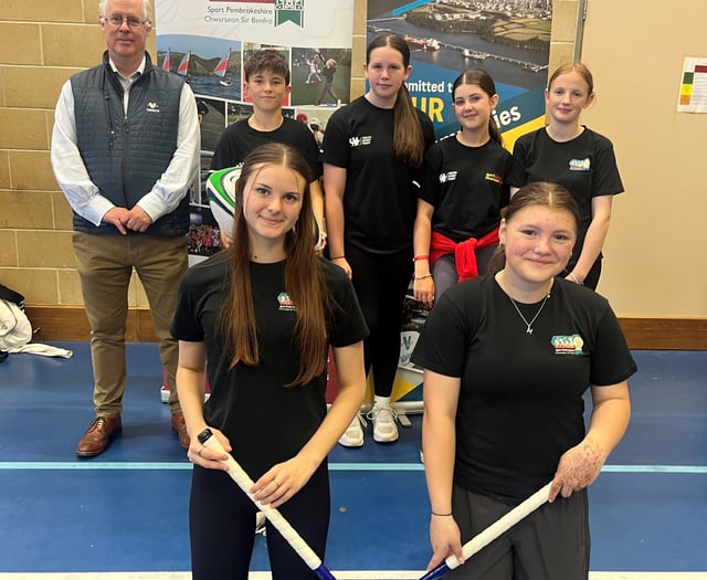 Young people try new sports in Pembrokeshire