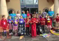 Narberth School's £2k sports equipment gift