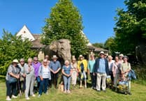 Tenby group explores Highgrove gardens