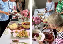 Strawberry tea and 'swishing' at Kilgetty WI