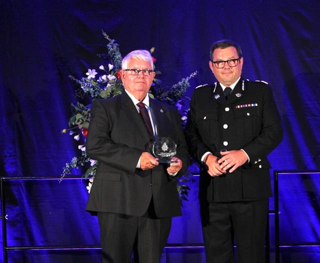 Glan Thomas honoured with top award for forensics