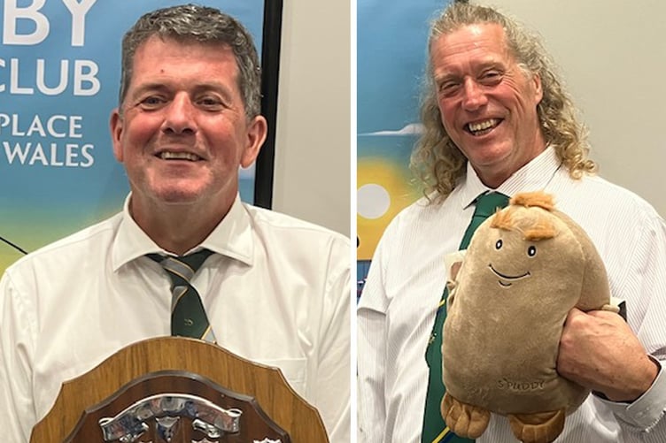 Darren Thomas and Chris Evans