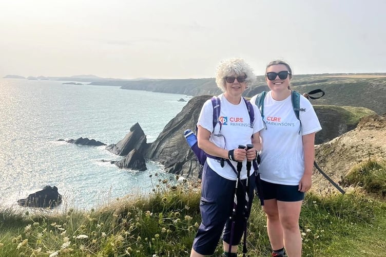 Inspirational fundraisers Rebecca and Lily Whitehurst  truly went the extra mile last year with their fundraising efforts.