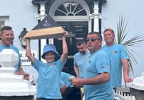 WATCH: Action from fishing auction honouring Tenby's Chris 'Faddy' Thomas