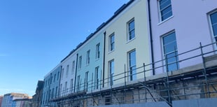 Former Fourcroft Hotel in Tenby unveils its new colours