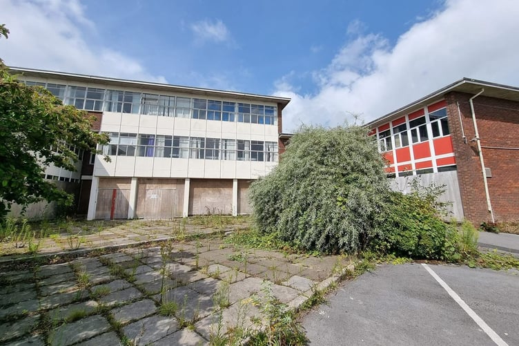 The former Tasker Milward School, Haverfordwest