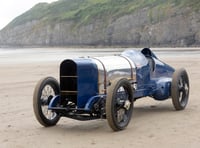 Sunbeam Blue Bird's 100th anniversary at Pendine