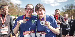 Berlin Marathon tribute raises £2,418 for ICU