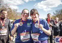 Sisters' Berlin half marathon tribute raises £2,418 for Critical Care Unit