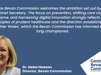 Dr Helen Howson responds to Welsh Government's NHS priorities