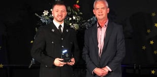 Police officer honoured for bravery after heroic rescue