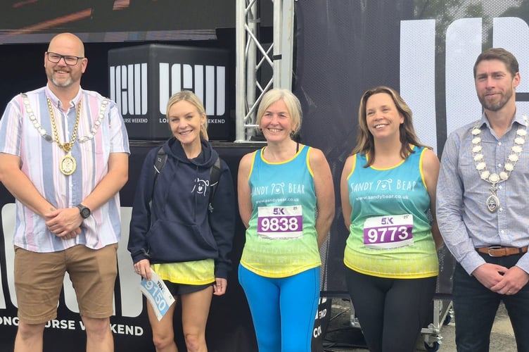 ‘The Mayor’s Challenge’ held on Sunday, June 29 as part of the Long Course Weekend marathon stages in Tenby has been hailed a tremendous success — raising a total of £2,462 for a wide range of charities supporting the local community.