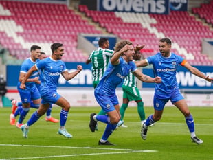 Bluebirds bow out of UEFA Conference League after spirited fight