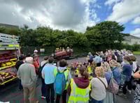 Narberth Fire Station 'open day' supports Fire Fighters Charity
