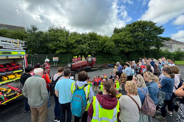 Narberth Fire Station 'open day' supports Fire Fighters Charity