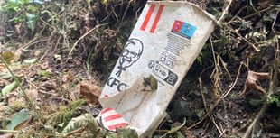 Saundersfoot being plagued by takeaway litter