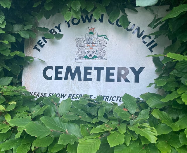 Tenby New Cemetery upkeep criticised by councillor