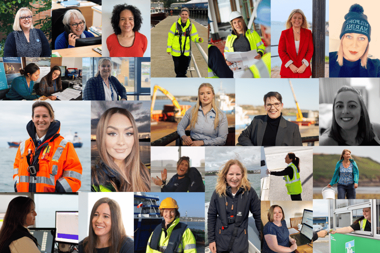 Women employees at the Port of Milford Haven