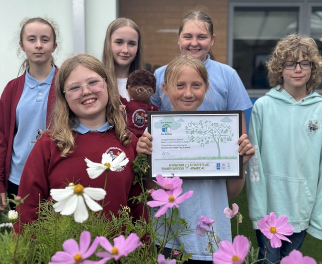 Pembrokeshire school wins Green Flag award