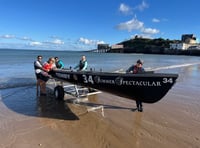 Tenby Rowing Club receives grant boost from Sport Wales