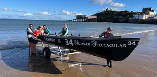 Tenby Rowing Club receives grant boost from Sport Wales