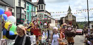 Narberth's colourful carnival highlights town's community spirit