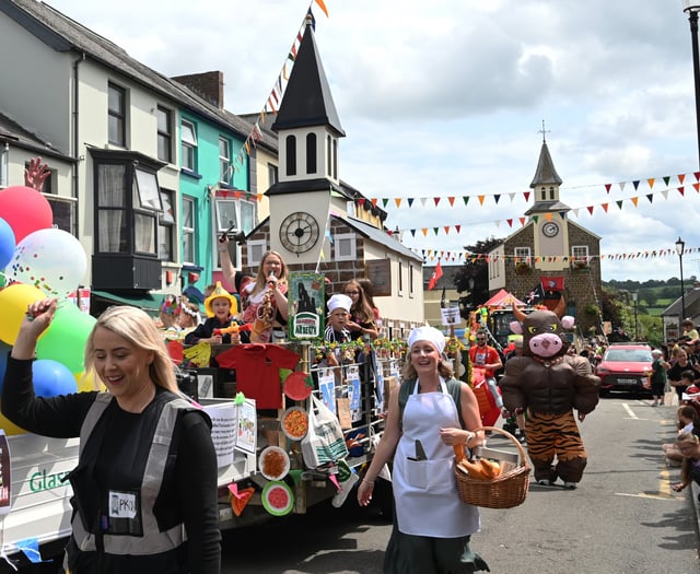 Narberth's colourful carnival highlights town's community spirit