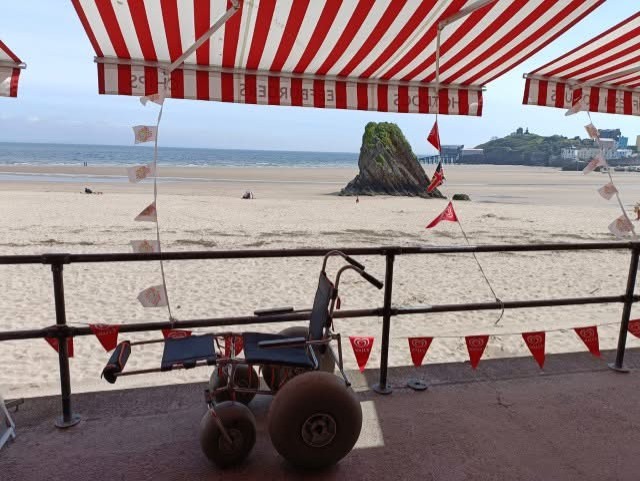 Beach wheelchair Tenby