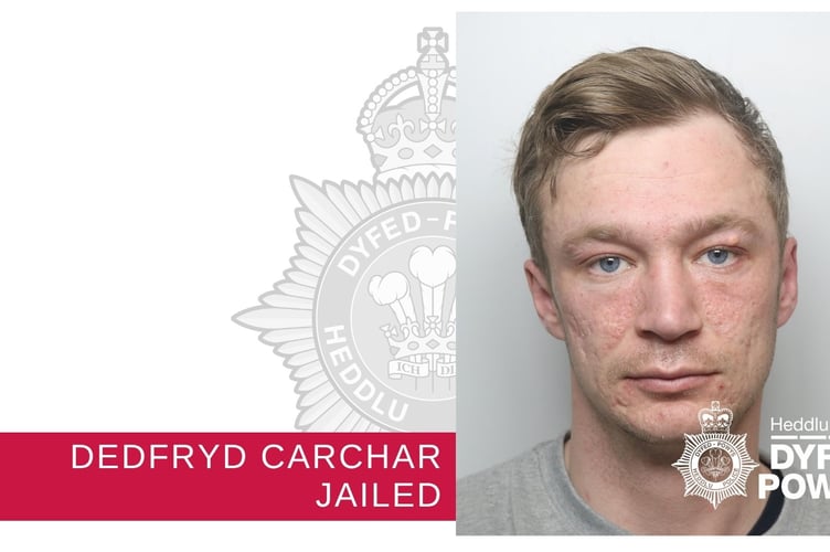 Justin Cadwell of Milford Haven was jailed for five years after an e-scooter crash in the Pembrokeshire town unveiled a substantial drugs find.