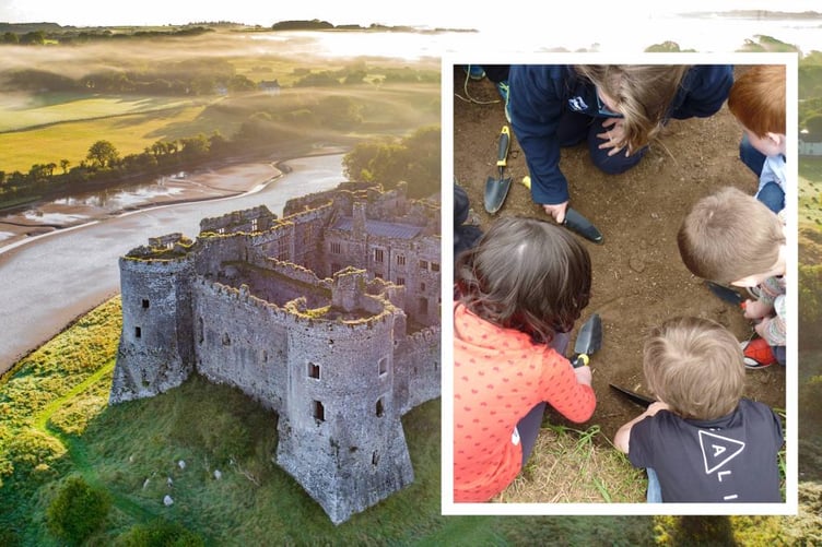 Unearthing History: Pembrokeshire’s Past will feature artefacts, live demonstrations and archaeology-themed activities in the grounds of Carew Castle.
