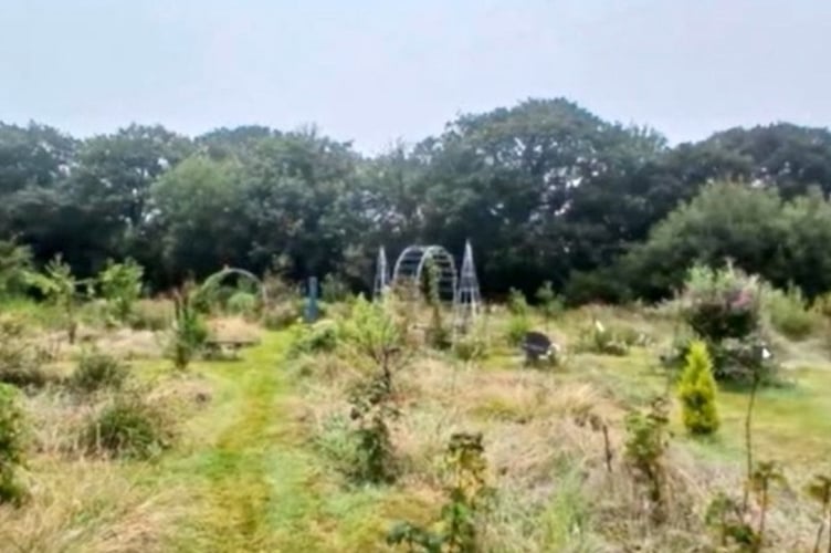 Plans for a summer house in a wildlife and wildflower field at Ty Rhos House, Wolfscastle have been approved. Picture: Pembrokeshire County Council webcast.