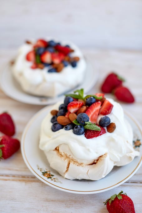 Dessert pudding sweet meringue