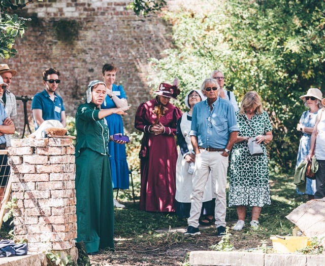 £1.2m grant revives forgotten Carmarthenshire walled garden
