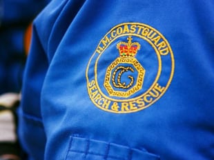 Tenby RNLI and Coastguards in Giltar cliff rescue