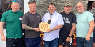 Crymych FC's Martin Lloyd memorial match