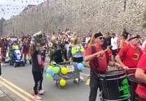 WATCH: Tenby Carnival's colourful parade through the seaside town