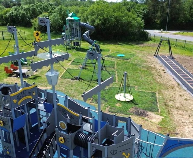Kilgetty's new play park hailed a resounding success!