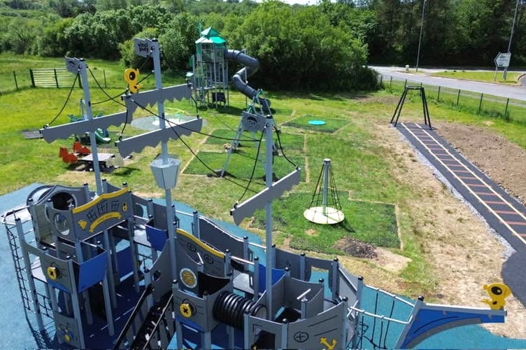 Kilgetty’s new play park has been hailed a resounding success!