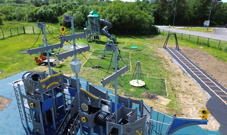 Kilgetty’s new play park has been hailed a resounding success!
