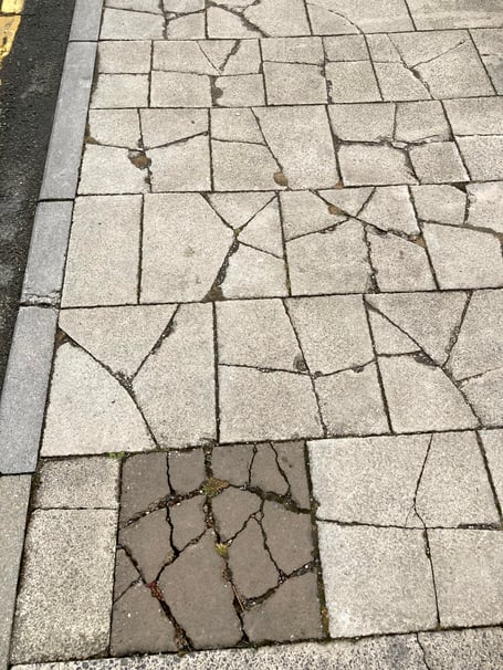 Fresh calls have been made to Pembrokeshire County Council to address the poor state of Tenby’s pavements and walkways.