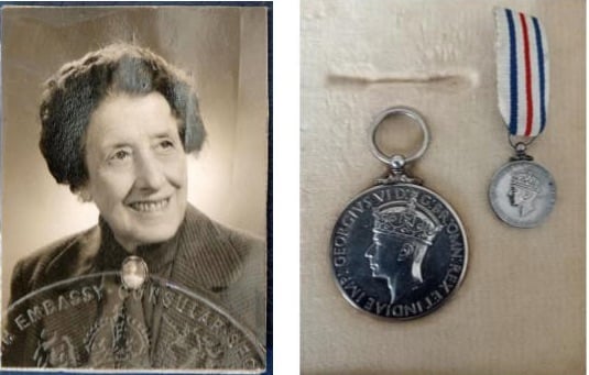 Beryl Schaerer Morse was the daughter of Mr and Mrs Thomas Harrison Morse who lived in Pembroke Dock and later in Tenby